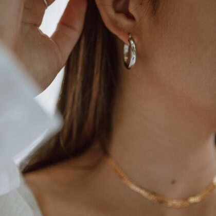 Gold Hoop Earrings