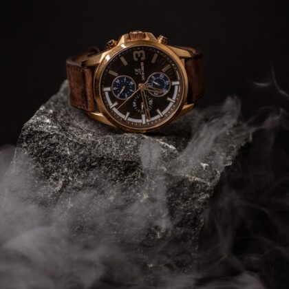 Diamond Bezel Watch