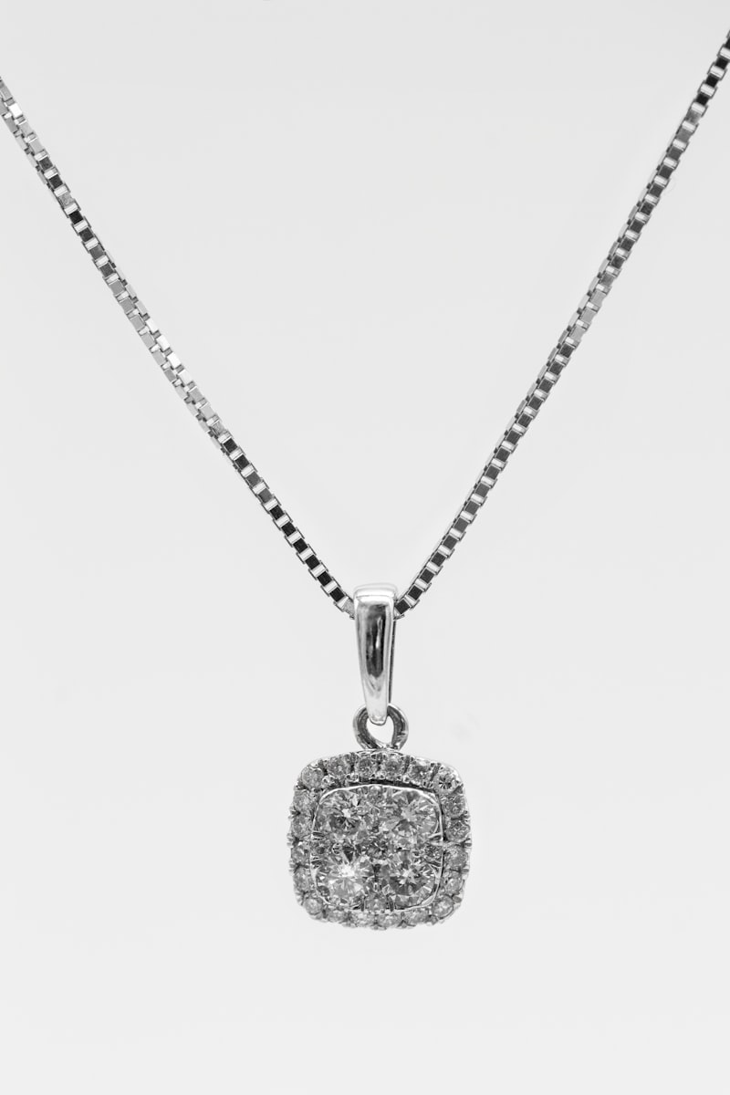 Cross Diamond Pendant